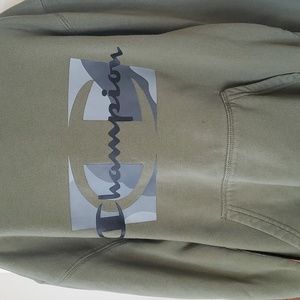 Champion hoodies size l used one for boy